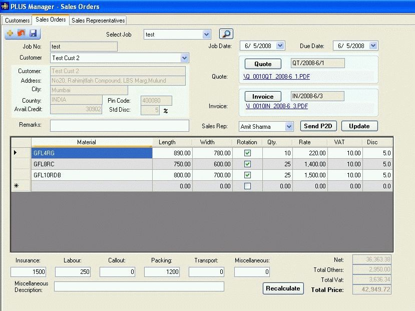 Click to view PLUS Manager 1.00 screenshot