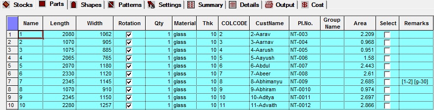 ColCode example